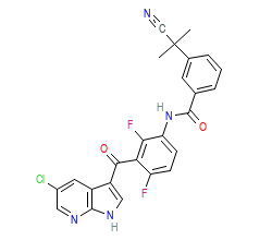 2D structure of the orthosteric ligand