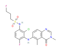 2D structure of the orthosteric ligand