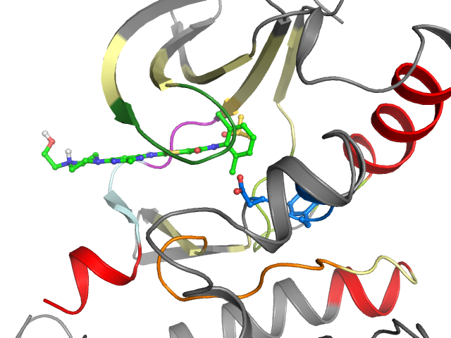 The orthosteric binding pocket