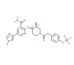 2D structure of the orthosteric ligand
