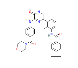 2D structure of the orthosteric ligand