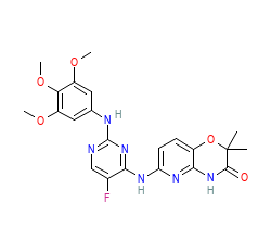 2D structure of the orthosteric ligand