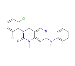 2D structure of the allostericligand