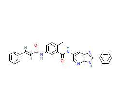 2D structure of the orthosteric ligand