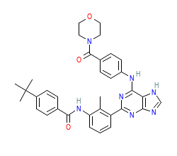 2D structure of the orthosteric ligand