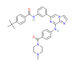 2D structure of the orthosteric ligand