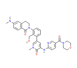 2D structure of the orthosteric ligand