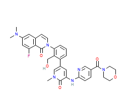 2D structure of the orthosteric ligand