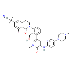 2D structure of the orthosteric ligand