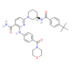 2D structure of the orthosteric ligand