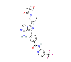 2D structure of the orthosteric ligand