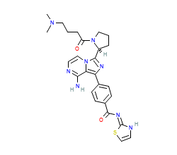 2D structure of the allostericligand