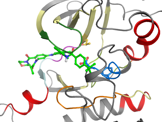 The orthosteric binding pocket