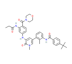 2D structure of the orthosteric ligand