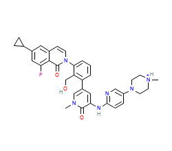 2D structure of the orthosteric ligand