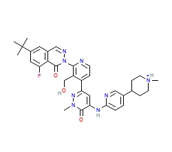 2D structure of the orthosteric ligand