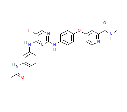 2D structure of the orthosteric ligand