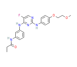 2D structure of the orthosteric ligand