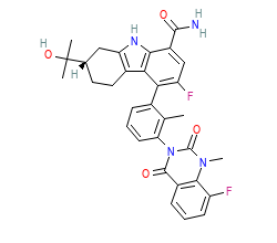 2D structure of the orthosteric ligand