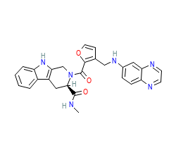 2D structure of the orthosteric ligand