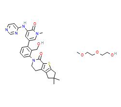 2D structure of the orthosteric ligand
