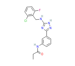 2D structure of the orthosteric ligand