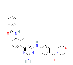 2D structure of the orthosteric ligand