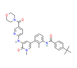 2D structure of the orthosteric ligand