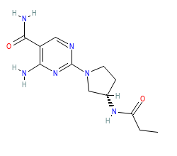 2D structure of the orthosteric ligand
