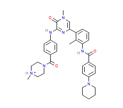 2D structure of the orthosteric ligand