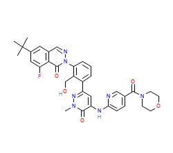 2D structure of the orthosteric ligand
