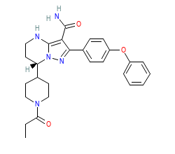 2D structure of the orthosteric ligand