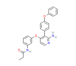 2D structure of the orthosteric ligand