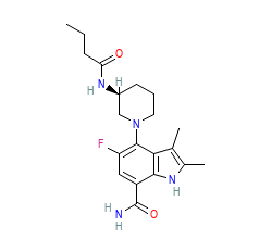 2D structure of the orthosteric ligand