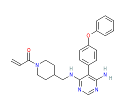 2D structure of the orthosteric ligand