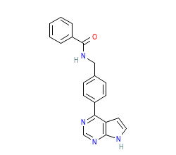 2D structure of the orthosteric ligand