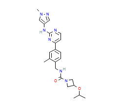 2D structure of the orthosteric ligand