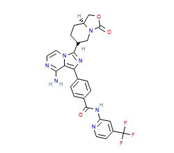 2D structure of the orthosteric ligand