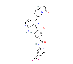 2D structure of the orthosteric ligand