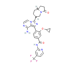 2D structure of the orthosteric ligand