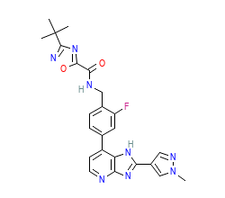 2D structure of the orthosteric ligand
