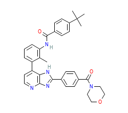 2D structure of the orthosteric ligand