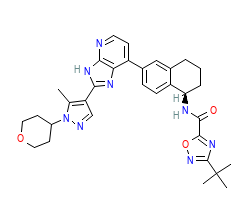 2D structure of the orthosteric ligand