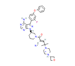 2D structure of the orthosteric ligand
