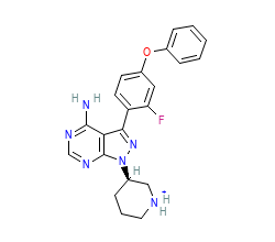 2D structure of the orthosteric ligand