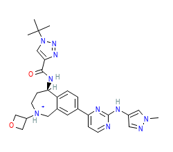 2D structure of the orthosteric ligand