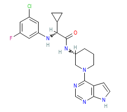 2D structure of the orthosteric ligand