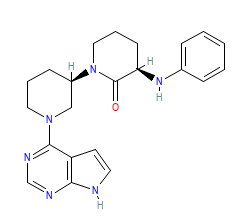 2D structure of the orthosteric ligand