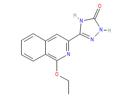2D structure of the orthosteric ligand