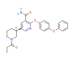 2D structure of the orthosteric ligand